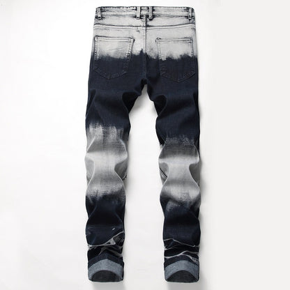 Men's Plus Size Casual Stretch Camouflage Jeans