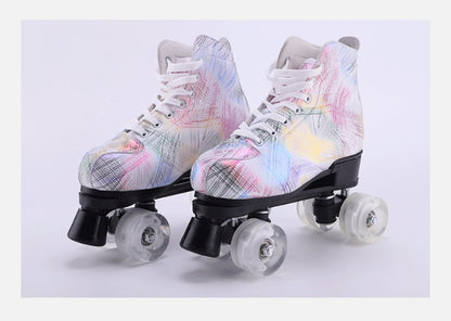 Symphony Feather Flash Quads Skates