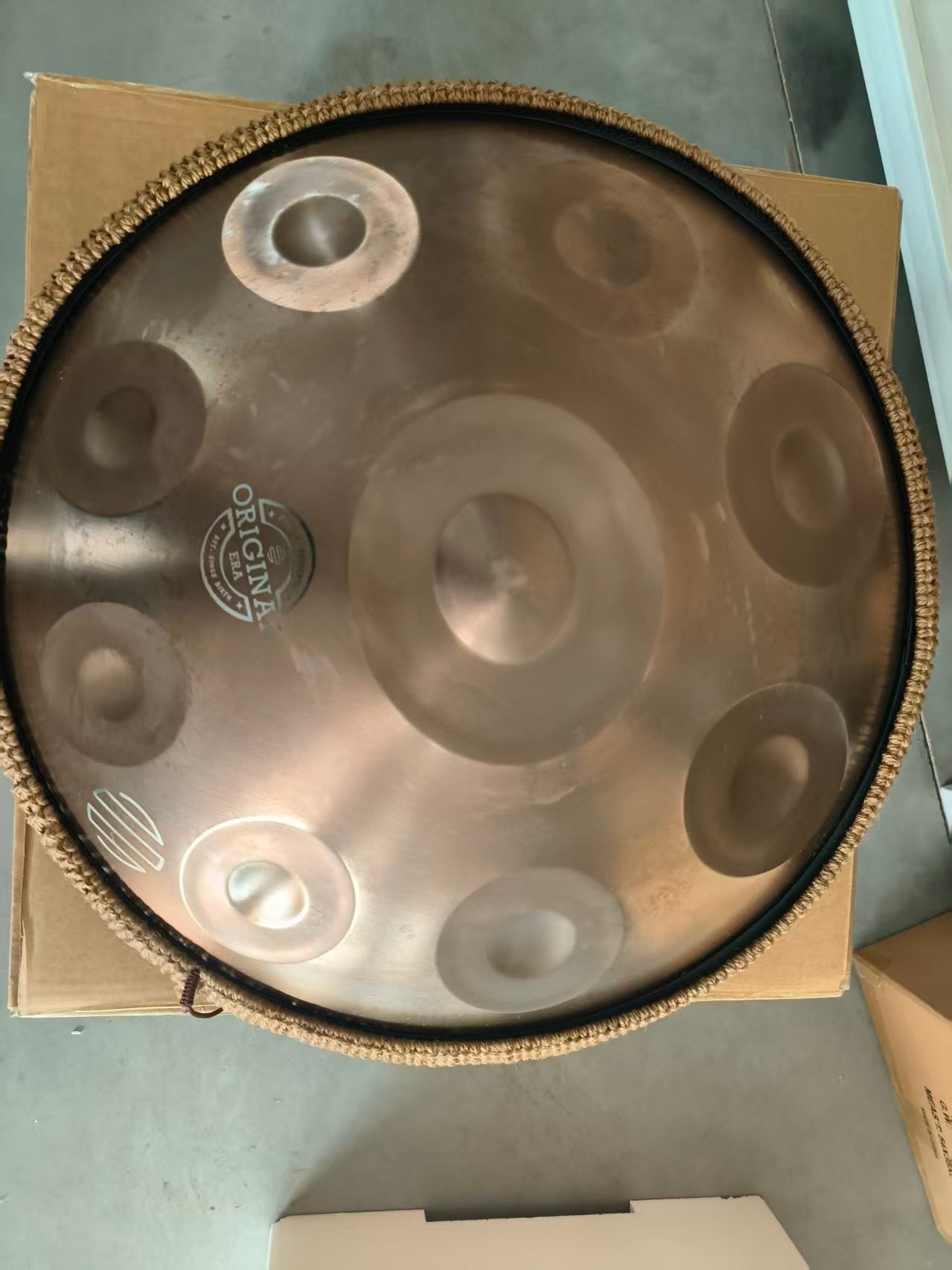 22" Handpan Drum in D Minor 440/432Hz - 9/10/12 Notes