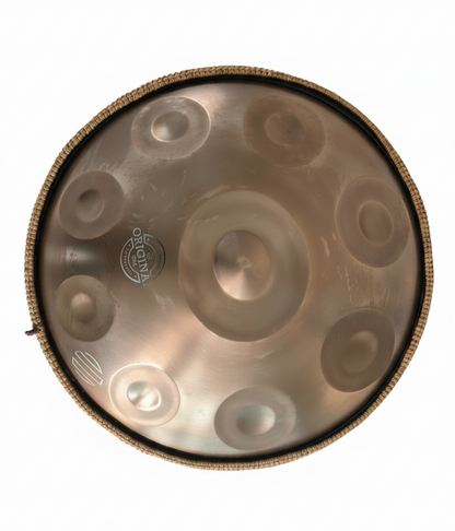 22" Handpan Drum in D Minor 440/432Hz - 9/10/12 Notes