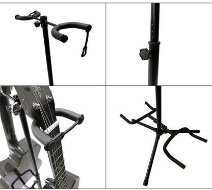 Vertical Double-headed Adjustable Guitar Stand