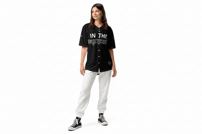 The Beginning Baseball Jersey - Black