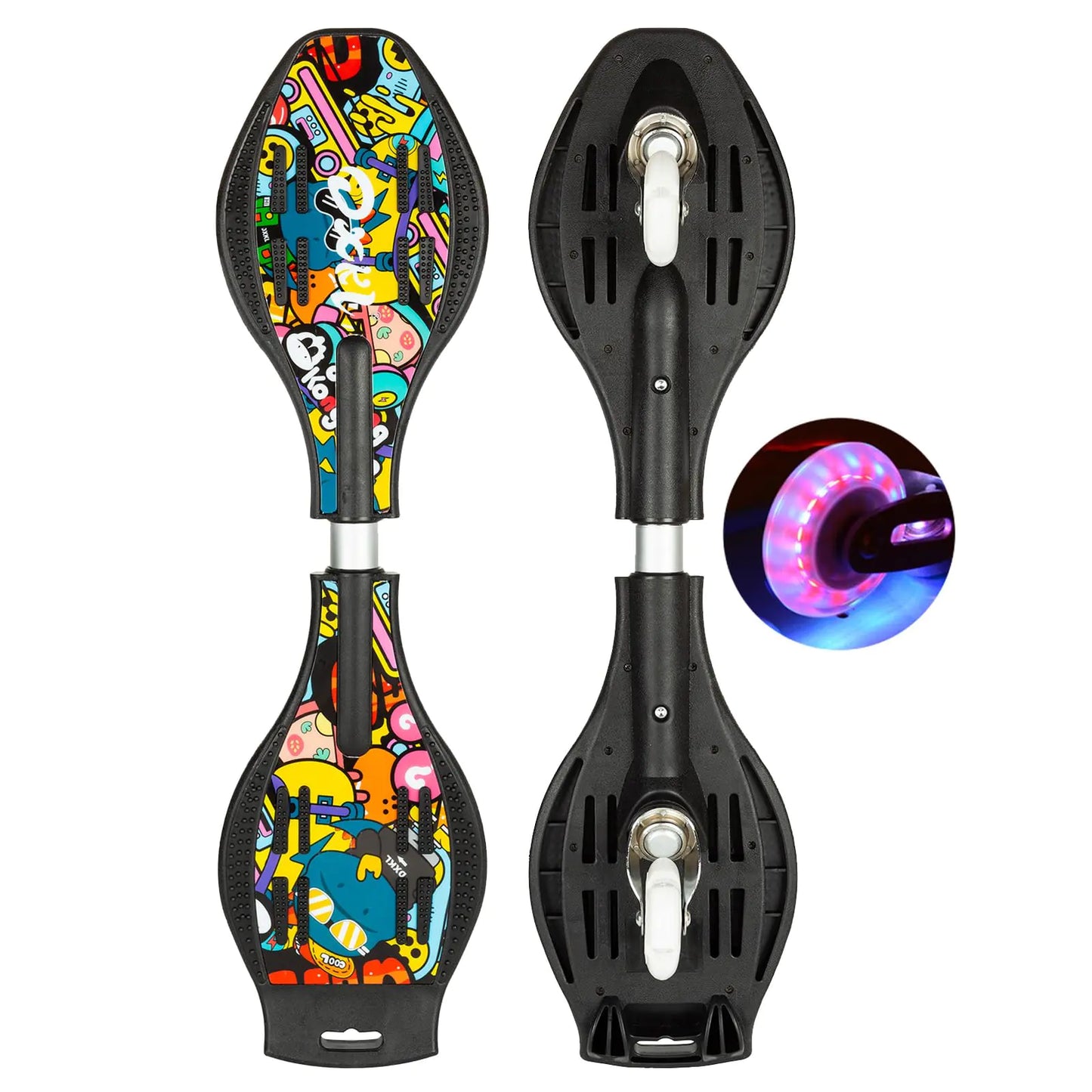 TwistFlex 360 Caster Skateboard