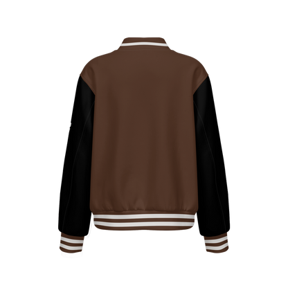 ORIGINAL ERA "ROOTS" Women's Double Layered Bomber Sports Jacket-Techno Scuba Knit
