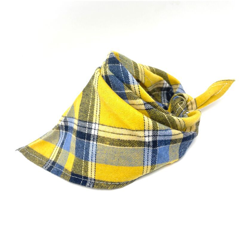 Scottish Plaid Large Baby Bib