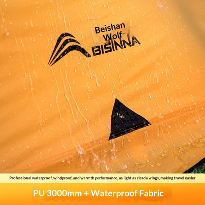 Portable Four-Season Tent, Winter-Proof, Rain-Resistant, For High Mountains
