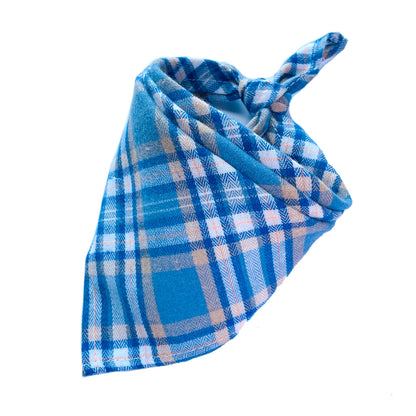 Scottish Plaid Large Baby Bib