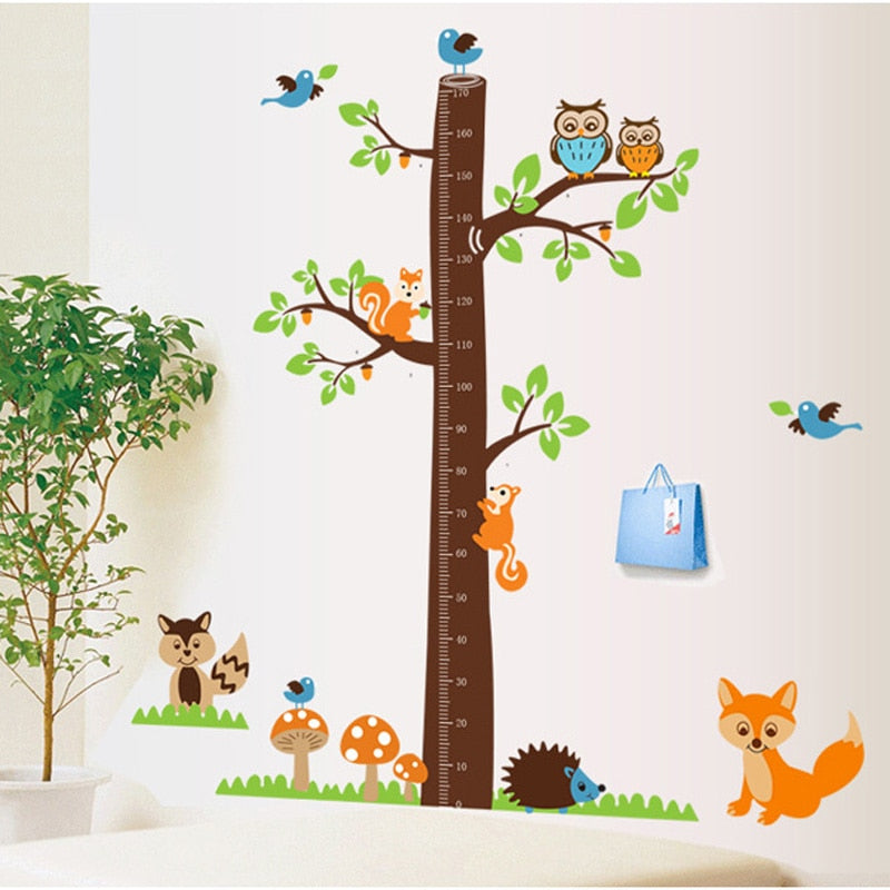 Kid’s Removable Growth Chart Wall Decal