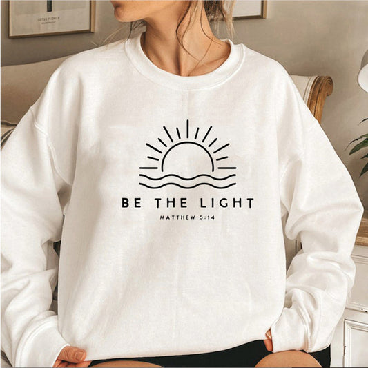 Women's Fleece-lined Crew Neck Sweater
