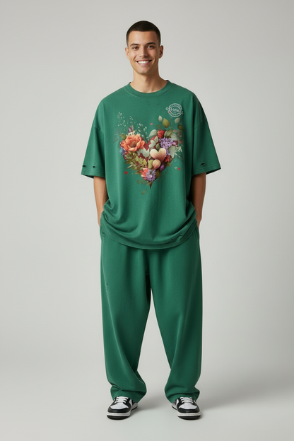 "Genesis 16:13" Heavyweight Snow Washed Hand-Frayed T-Shirt