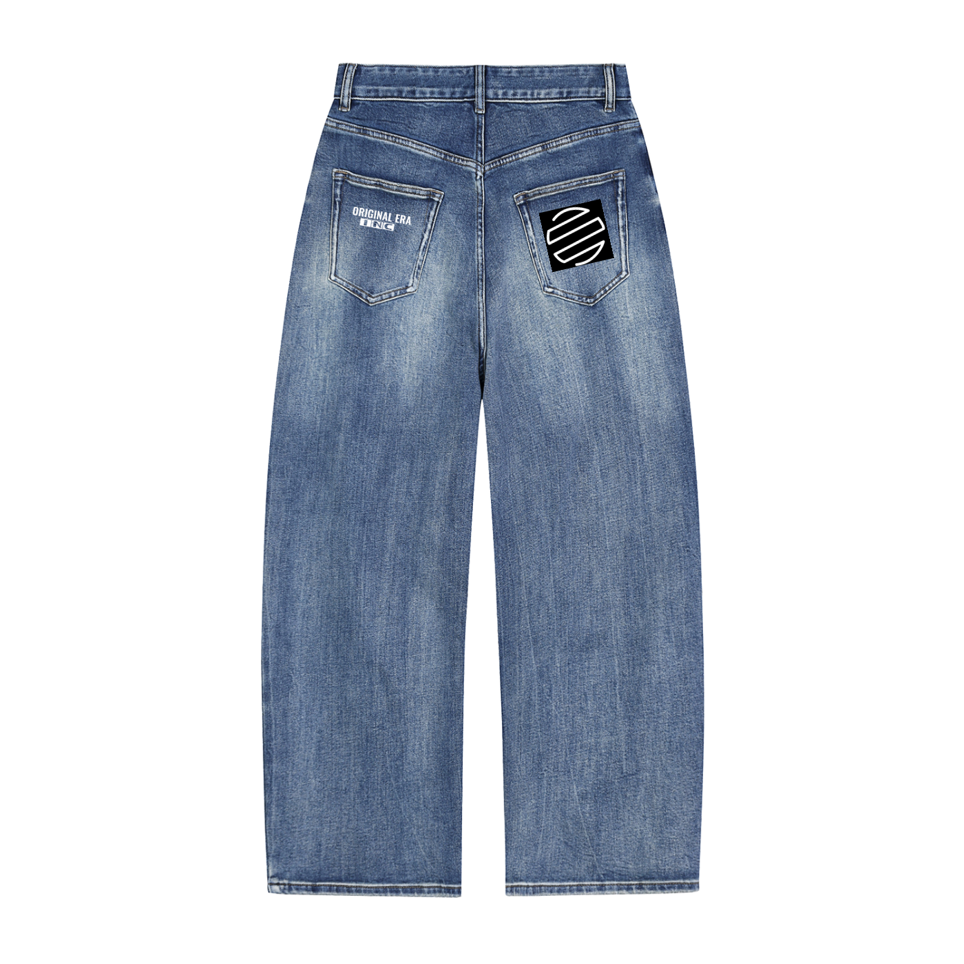 Sun Fade Heavyweight Denim Jeans