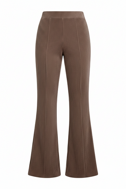 Corduroy High Waist Flare Pants