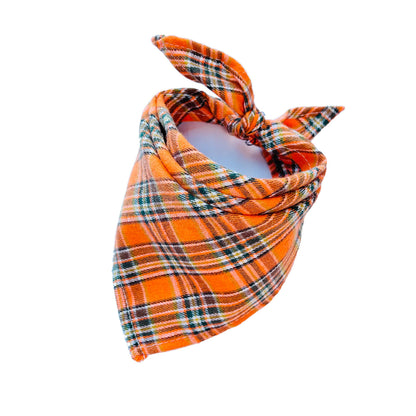 Scottish Plaid Large Baby Bib