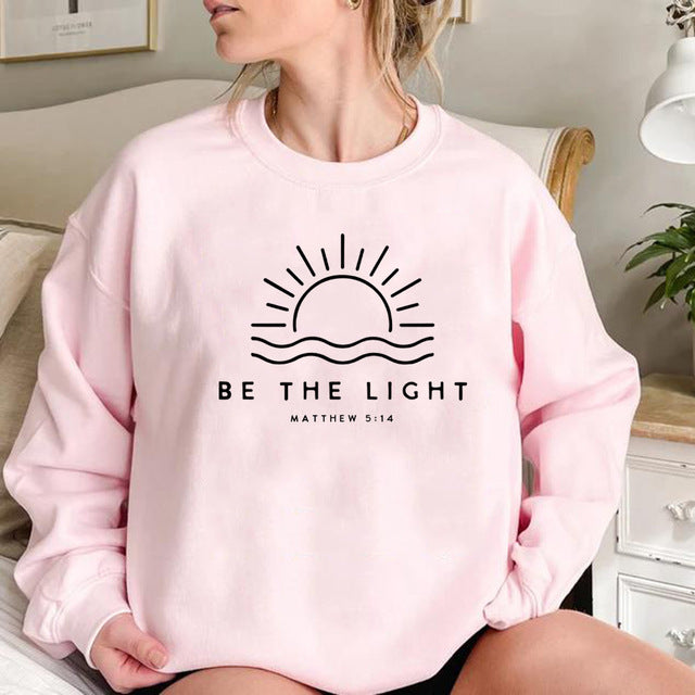 Women's Fleece-lined Crew Neck Sweater
