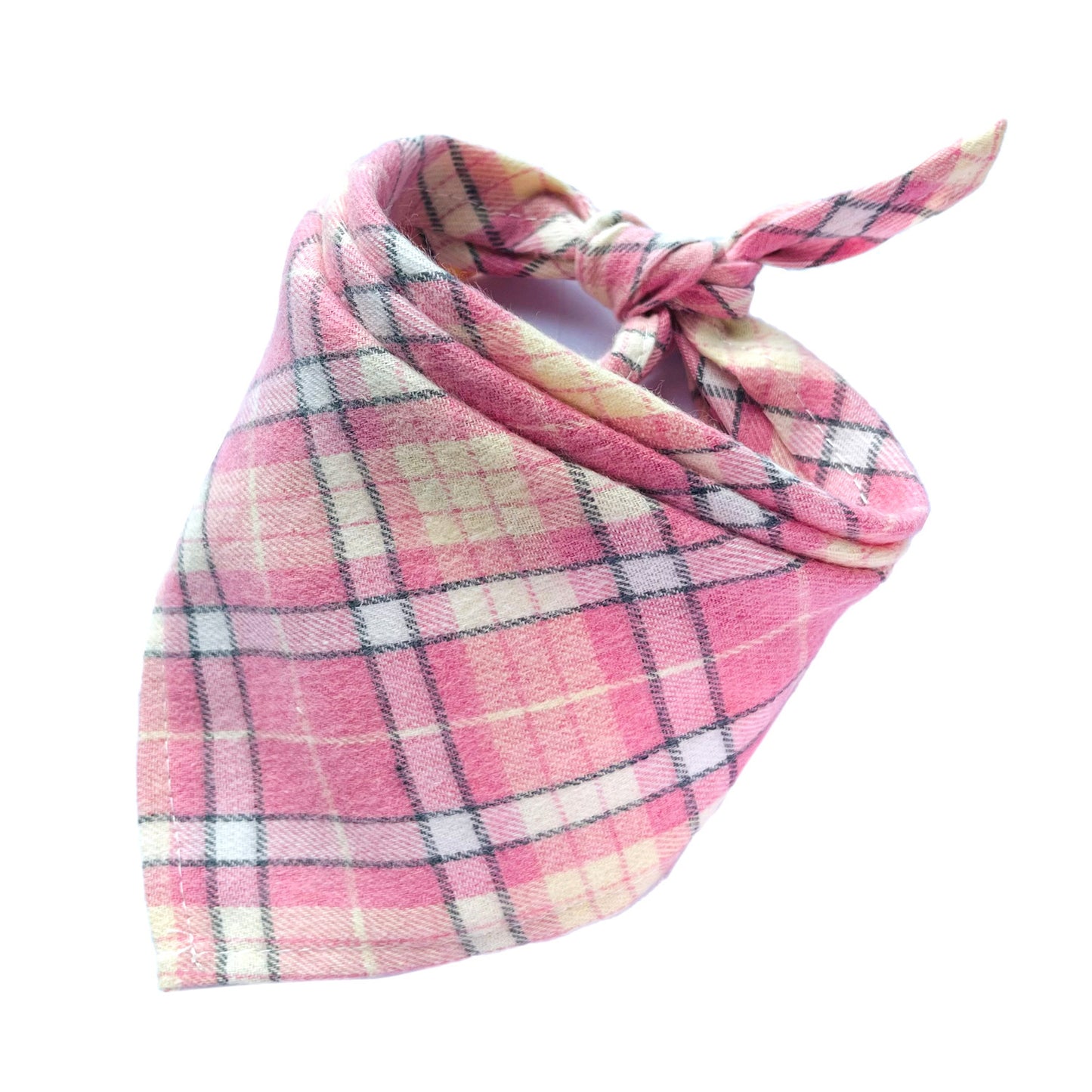 Scottish Plaid Large Baby Bib