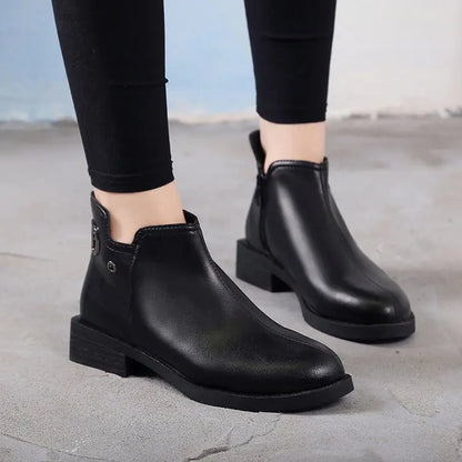 Black Leather Shoes Collection