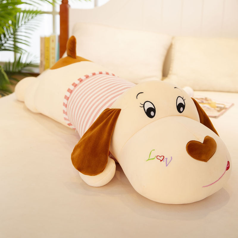 Snuggle Buddies Dog Plush Pillow
