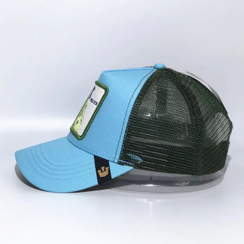 Embroidered Peacock Baseball Cap