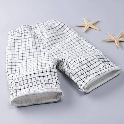 Summer Checkered Kids Shorts