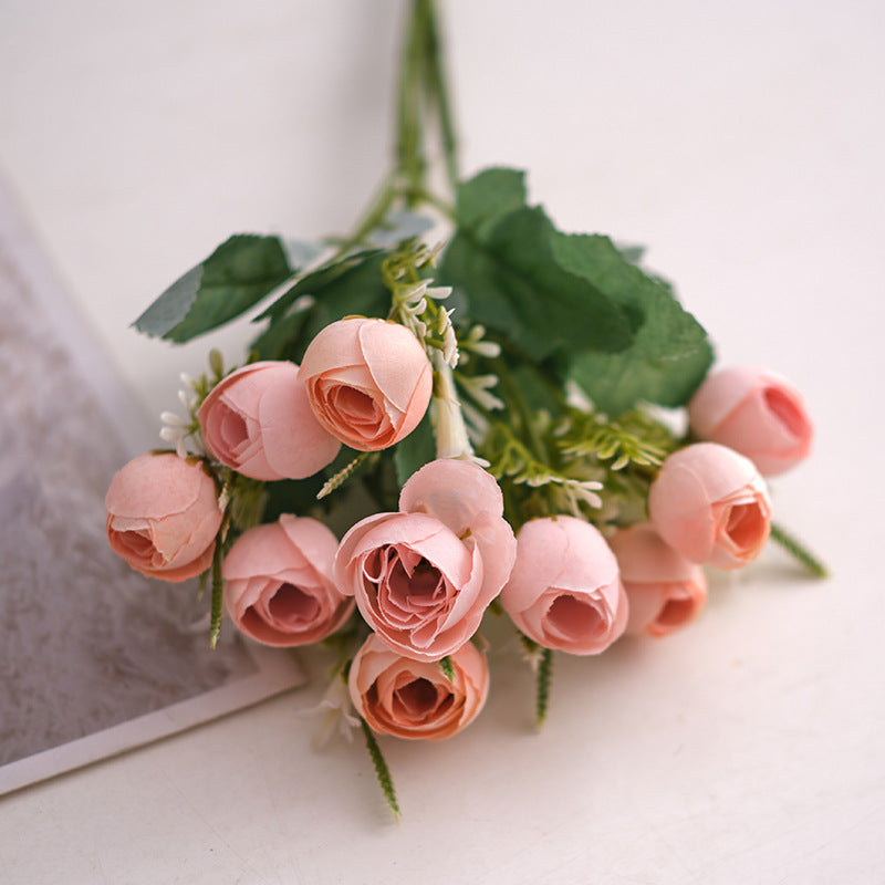 Elegant Faux Flower Centerpiece