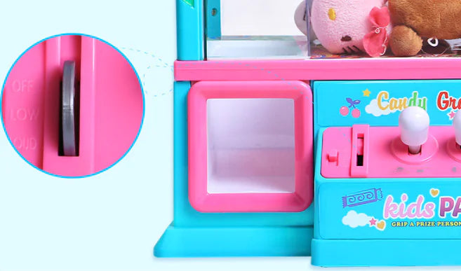 Kid's Mini Claw Machine with Music and Lights