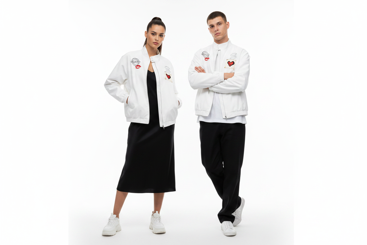 Stand Collar Bomber Jacket