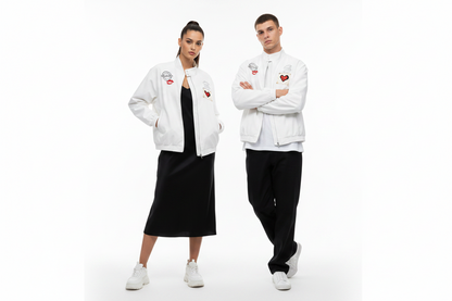 Stand Collar Bomber Jacket