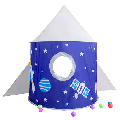 Kids Indoor Space Planet Tent and Ball Pit Playhouse