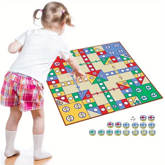 1 Piece Non-Slip Chess Play Mat for Home Decoration