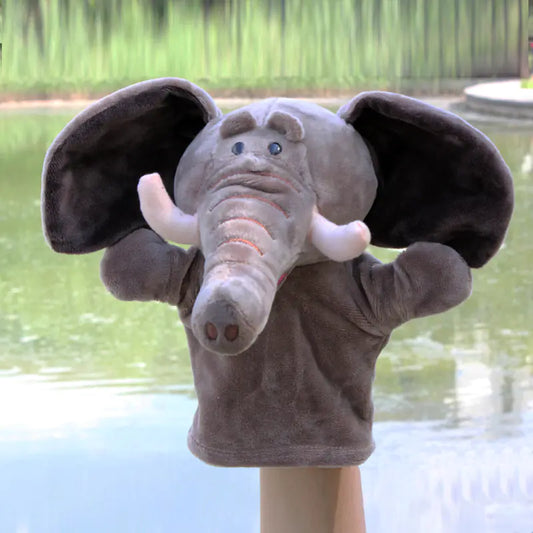 Plush Cartoon Animal Puppets