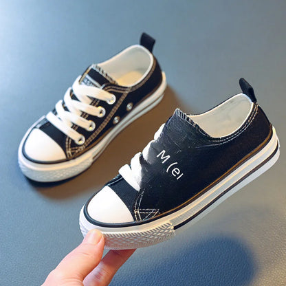 Kids' Canvas Low Top Sneakers ShoesS
