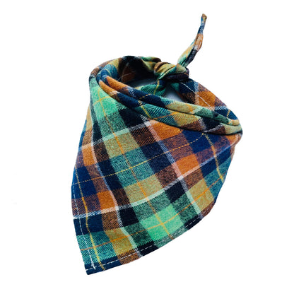 Scottish Plaid Large Baby Bib