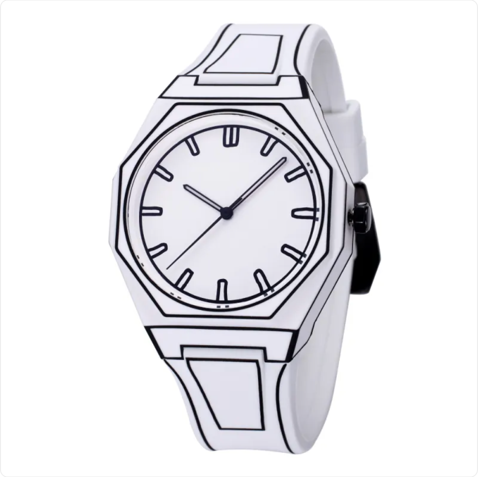 Comic-Style Waterproof Watch