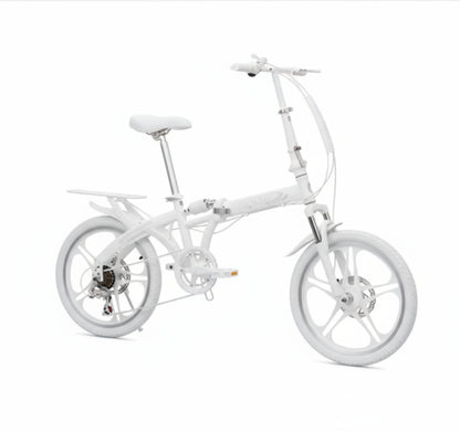 20" Foldable Bicycle with Double Disc Brakes (One Unit)