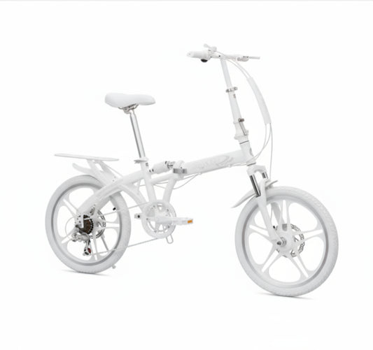 20" Foldable Bicycle with Double Disc Brakes (One Unit)