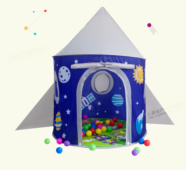 Kids Indoor Space Planet Tent and Ball Pit Playhouse