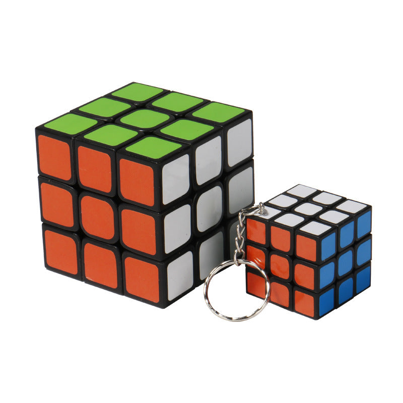Smart Solving Cube Keychain