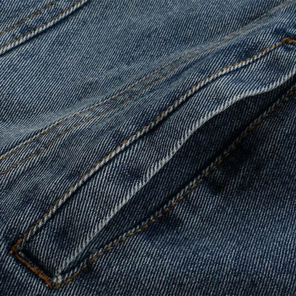 Women's Short Plush Thick Lamb Wool Denim Jacket