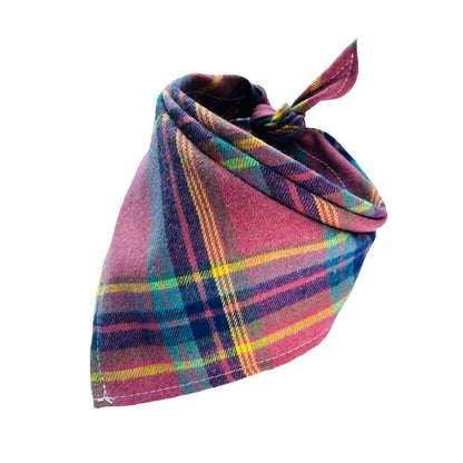 Scottish Plaid Large Baby Bib