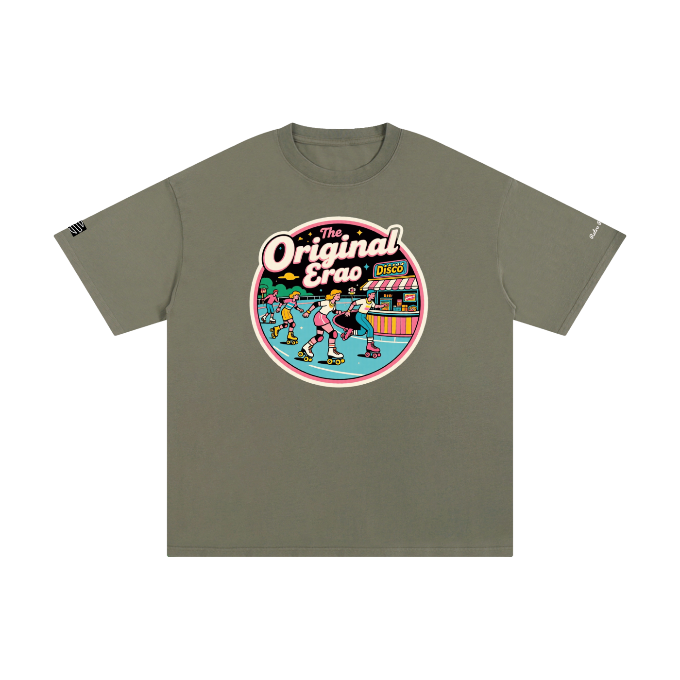 Unisex Pure Cotton T-Shirt - The Roller Disco