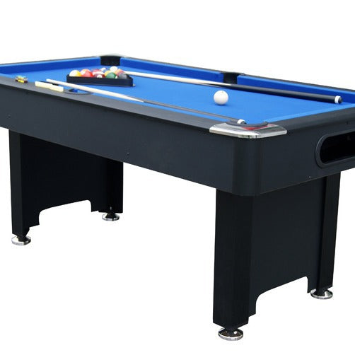 American Classic Pool Table with Colorful Cues