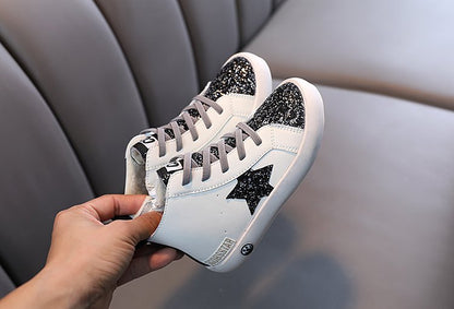 Starry Winter Kids' High-Tops