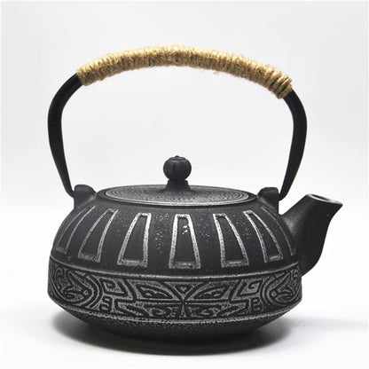 Cast Iron Tea Set with Japanese Tetsubin Teapot
