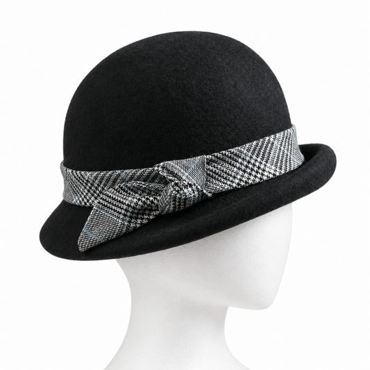 Elegant Retro Woolen Bucket Hat Gift