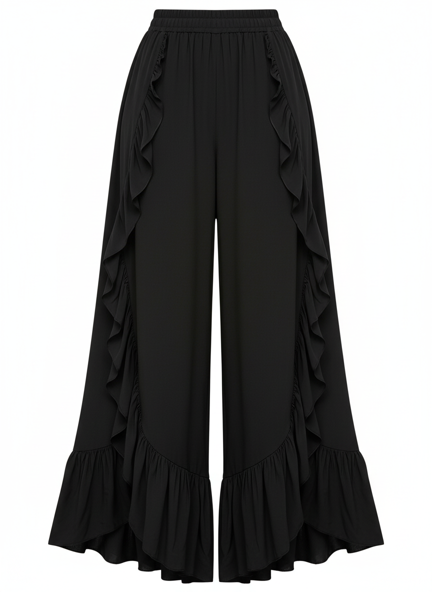 Chic Enzo Ruffle Pants