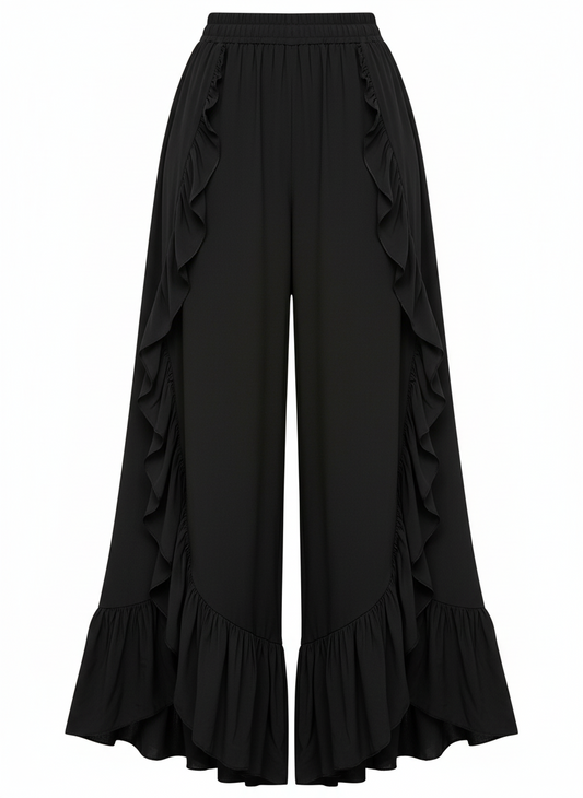 Chic Enzo Ruffle Pants