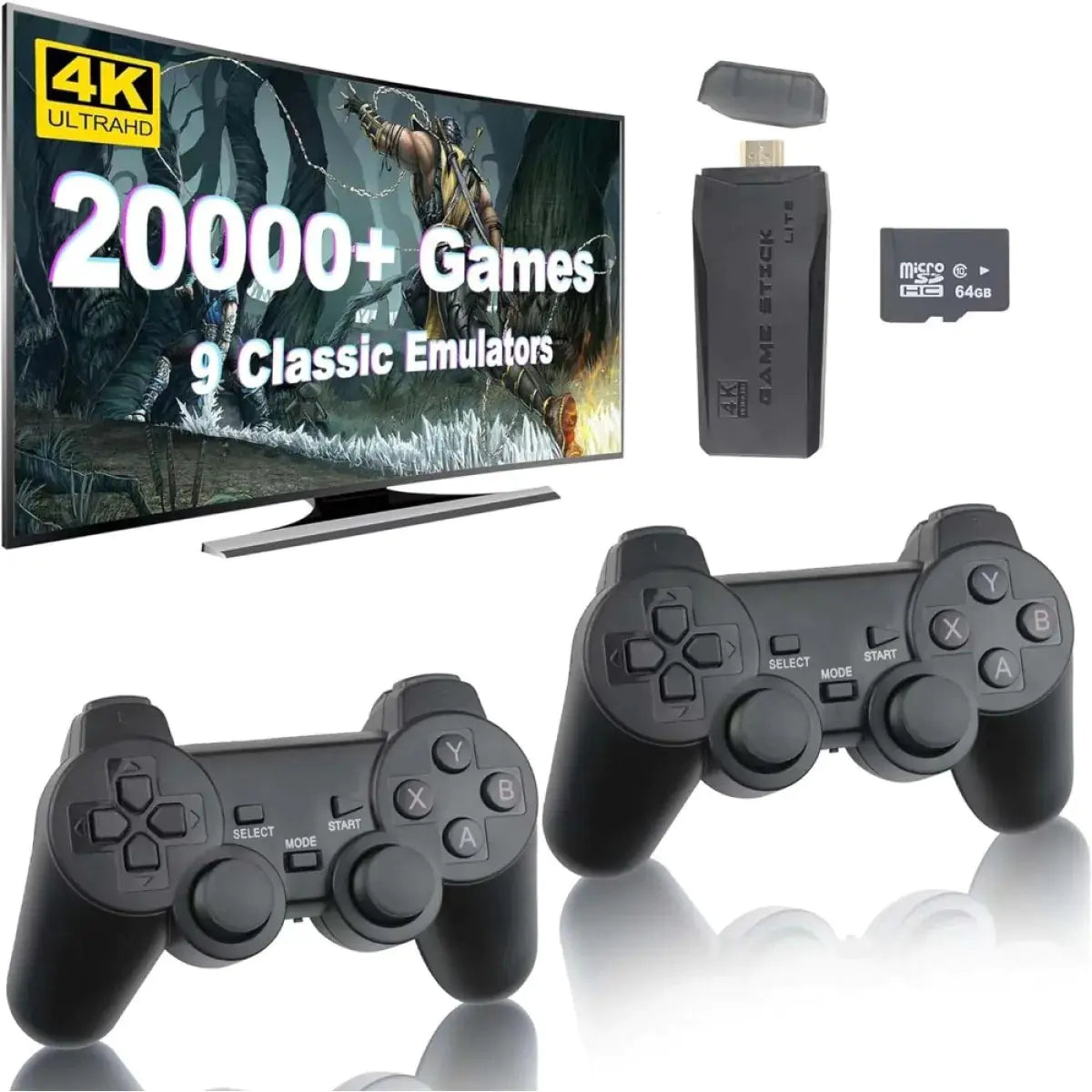 M8 Retro Wireless Console - 64GB SD