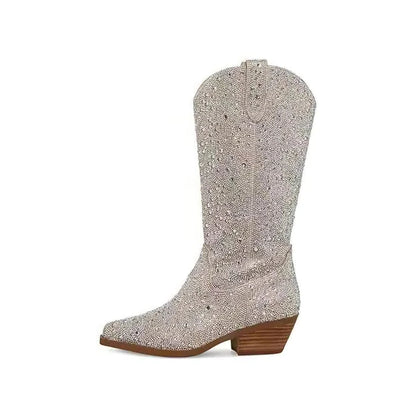 Women's Rhinestone Glam Cowboy Boots
