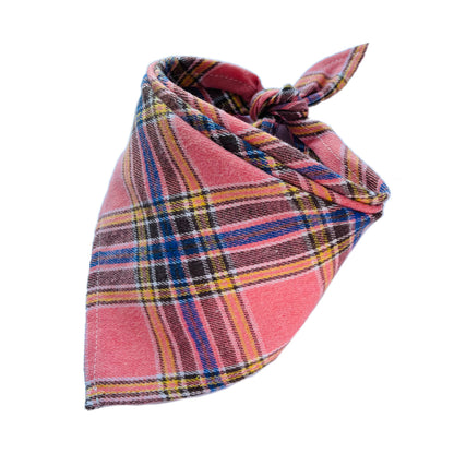 Scottish Plaid Large Baby Bib