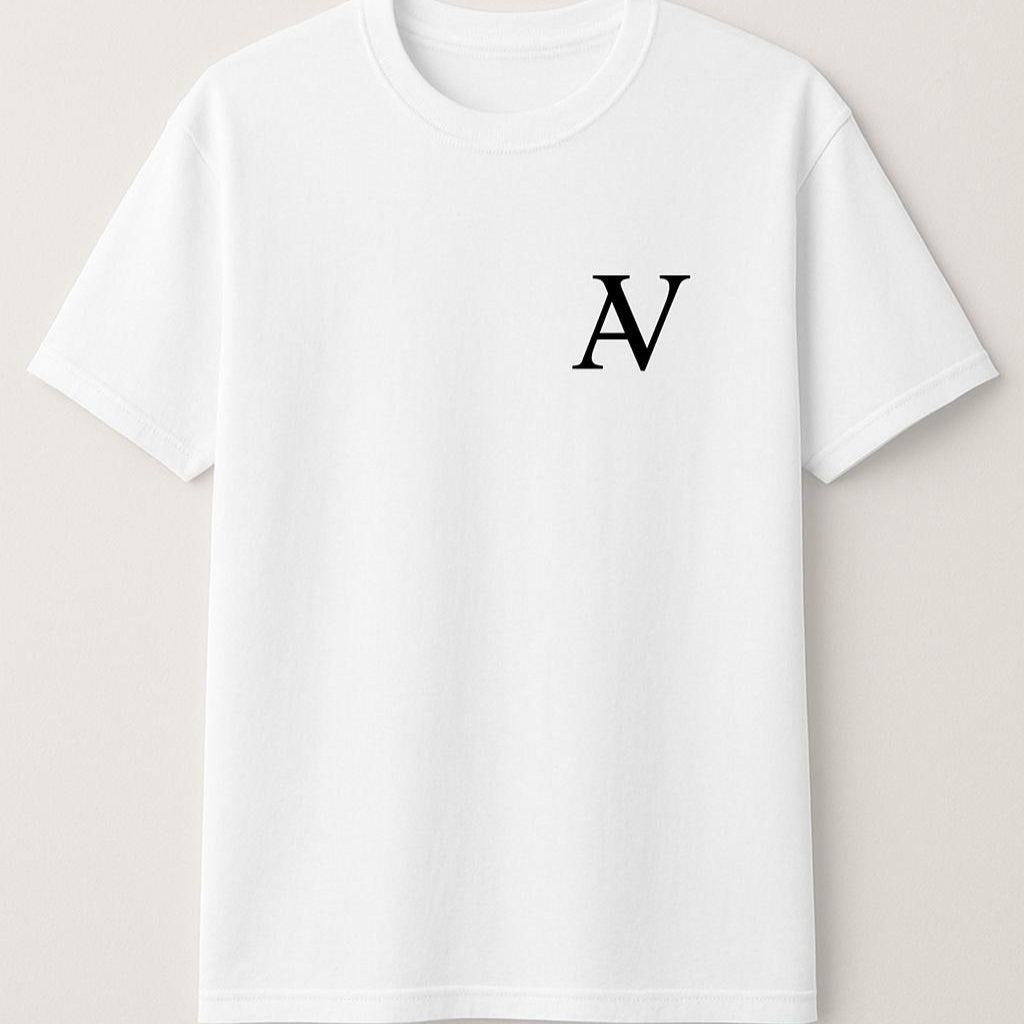 Unisex Round Neck Summer Loose T-shirt